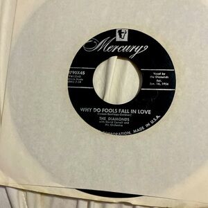 45 record The Diamonds You Baby You and Why Do Fools Fall In Love